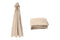 Feel Furniture - Curve zweefparasol vervangingsdoek - Creme