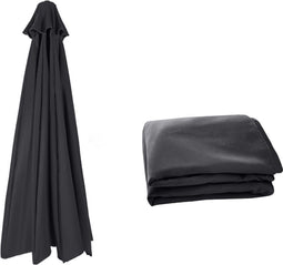 Feel Furniture - Curve zweefparasol vervangingsdoek - Donkergrijs