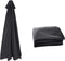 Feel Furniture - Curve zweefparasol vervangingsdoek - Donkergrijs