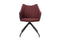Feel Furniture - Eetkamerstoel - Bradley - Rood