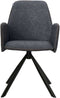 Feel Furniture - Eetkamerstoel - Vince - Zwart