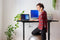Feel Furniture - Elektrisch verstelbaar bureau - 120x60cm - Zwart