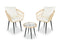 Feel Furniture - Ibiza - Koffieset - 2 personen