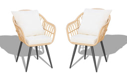 Feel Furniture - Ibiza - Dinnerset stoelen - set van 2 stoelen
