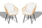 Feel Furniture - Ibiza - Dinnerset stoelen - set van 2 stoelen