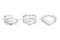 Feel Furniture - Binnen & Buiten bank - Odin - 4 Persoonsbank - Zwart - Met Hocker