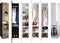 Feel Furniture - kledingkast met spiegel - 3 deurs - Zwart