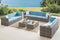 Feel Furniture - Loungeset - Verona XXL - Blauw - 10 personen