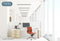 Feel Furniture - Luxe design bureaustoel van 100% rundleer - Lage rugleuning - Licht bruin