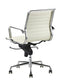 Feel Furniture - Luxe design bureaustoel van 100% rundleer - Lage rugleuning - Licht bruin