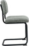 Feel Furniture - Luxe stoel - Ribbon - Grijs - 2 stuks