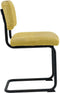 Feel Furniture - Luxe stoel - Ribbon - Okergeel - 2 stuks