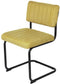 Feel Furniture - Luxe stoel - Ribbon - Okergeel - 2 stuks
