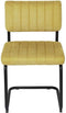 Feel Furniture - Luxe stoel - Ribbon - Okergeel - 2 stuks