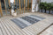 Feel Furniture - Vloerkleed voor buiten - 180x280cm - Zwartwit