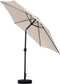 Feel furniture - Parasol - Kantelbaar - 3 meter - Creme