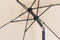 Feel furniture - Parasol - Kantelbaar - 3 meter - Creme