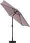Feel furniture - Parasol - Kantelbaar - 3 meter - Taupe