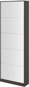 Feel Furniture - Schoenenkast met spiegel - 5 Laden - Bruin