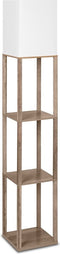 Feel Furniture - Staande lamp met opberguimte - Bruin - Met lichtpeer