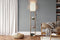 Feel Furniture - Staande lamp met opberguimte - Bruin - Met lichtpeer