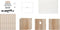 Feel Furniture - Staande lamp met opberguimte - Bruin - Met lichtpeer