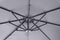 Feel Furniture - Toscano - Luxe Parasol - Roma - 3 Meter - Donkergrijs
