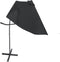 Feel Furniture – Zweefparasol – 3 Meter – Donkergrijs