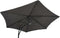 Feel Furniture - Zweefparasol vervangingsdoek - Donkergrijs