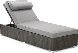 Feel Home - Aluminium wicker Box ligbed V - Messina
