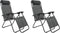 Feel Home - Buiten ligstoel - verstelbaar - Zwart - 2 stuks
