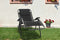 Feel Home - Buiten ligstoel - verstelbaar - Zwart - 2 stuks