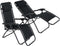Feel Home - Buiten ligstoel - verstelbaar - Zwart - 2 stuks