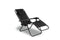 Feel Home - Dormi - Buiten ligstoel - verstelbaar - Zwart - met extra bekerhouder - 2 stuks