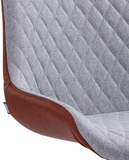Feel Home - Eetkamerstoel - Tivoli - Cognac-licht grijs - 2 stuks