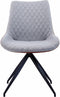 Feel Home - Eetkamerstoel - Tivoli - Cognac-licht grijs - 2 stuks