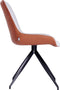 Feel Home - Eetkamerstoel - Tivoli - Cognac-licht grijs