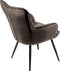 Feel Home - Fauteuil - Vincenza - Antraciet