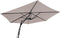 Feel Home - Grote zweefparasol - 3 Meter - Crème