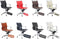 Feel Home - Lage design bureaustoel - Echt leer - Donkerbruin