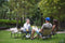Feel Home - Luxe Glamping set - Picknick set - 4 stoelen en tafel - Inklapbaar - Met draagtas