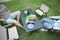 Feel Home - Luxe Glamping set - Picknick set - 4 stoelen en tafel - Inklapbaar - Met draagtas