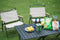 Feel Home - Luxe Glamping set - Picknick set - 4 stoelen en tafel - Inklapbaar - Met draagtas