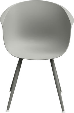 Feel Home - Luxe kuipstoel voor buiten - Light Grey - Set van 2 stuks