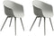 Feel Home - Luxe kuipstoel voor buiten - Light Grey - Set van 2 stuks