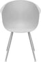 Feel Home - Luxe kuipstoel voor buiten - Light Grey - Set van 2 stuks