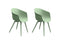 Feel Home - Luxe kuipstoel voor buiten - Grass Green - Set van 2 stuks