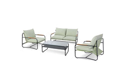Feel Home - Luxe loungeset - Elba - Mintgroen