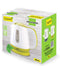 Feel-Maestro MR013 green electric kettle 1 L 1100 W Green, White