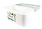 Feel-Maestro MR1773S bread box Rectangular Green, White Metal